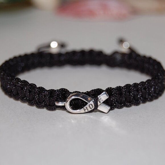 Awareness Bracelet,Fight Cancer Bracelet,Hope Bracelet,Care Bracelet,Courag,Gift - Picture 2 of 2